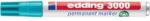 edding Marker permanent, 1, 5-3 mm, vârf conic, EDDING "3000", turcoaz