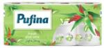 Pufina Hârtie igienică, 3 straturi, rolă mică, 8 role, PUPINA "Aloe Vera", 8 role
