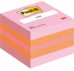 3M POSTIT Blocnotes autoadeziv, 51x51 mm, 400 de coli, 3M POSTIT, roz, 400 de coli