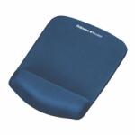 Fellowes Mouse pad cu suport pentru încheietura mâinii, cu căptușeală din spumă, FELLOWES "PlushTouch", albastru Mouse pad