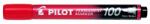 Pilot Marker permanent, 1 mm, conic, PILOT "Marker permanent 100", roșu