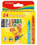 Keyroad Creioane colorate KEYROAD, 24 buc. , culori mixte