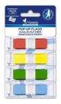 Victoria Semne de carte, plastic, semne de carte 4x36, 43x12, 5 mm, VICTORIA OFFICE, culori mixte, 144 coli