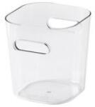 SMARTSTORE Cutie de depozitare, plastic, 0, 6 l, SMARTSTORE „Compact Clear Mini, transparentă