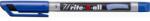 STABILO Marker permanent, 0, 4 mm, vârf conic, STABILO "Write-4-all", albastru