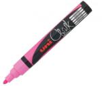 uni Marker cretă, 1, 8-2, 5 mm, UNI "PWE-5M", roz fluorescent