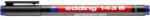 edding Marker permanent, OHP, 1 mm, EDDING "143 B", albastru
