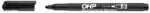 ICO Marker permanent, OHP, 2-3 mm, B, ICO, negru