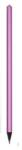Art Crystella Creion, roz metalizat, cu cristale SWAROVSKI® roz, 14 cm, ART CRYSTELLA®