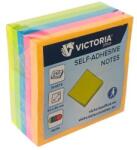 Victoria Office Blocnotes autoadeziv, 50x50 mm, 250 de coli, VICTORIA OFFICE, culori neon, 250 de coli
