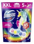 Domestos Bloc odorizant pentru toaletă, 5 bucăți, DOMESTOS "Power 5", unicorn, 5 buc