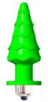SESSO Vibrator Tree Shaped Plug Verde Vibrator