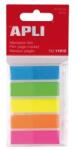 APLI Semne de carte, 5 culori 125 buc, standard index APLI, 125 coli
