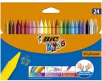 BIC Creioane colorate din plastic rezistente la rupere 24 buc