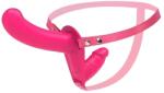 SESSO Strap on Double Stim Vibe Magenta
