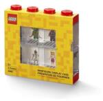 LEGO Cutie de colecție pentru minifigurine, 8 compartimente, LEGO, roșie