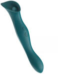 SESSO Vibrator Dual Stim with Licking Tongue Verde Vibrator