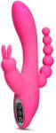 SESSO Vibrator Rabbit With Anal Beads Vibrator