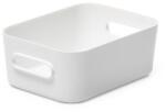 SMARTSTORE Cutie de depozitare, plastic, 1, 5 l, SMARTSTORE „Compact S, albă