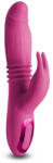 SESSO Vibrator Inflatable Thrusting Rabbit Magenta Vibrator