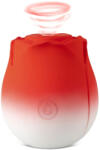 SESSO Stimulator Clitoral Rose Massager Rosu Vibrator