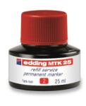 edding cerneală roșie edding MTK 25