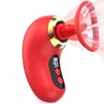 SESSO Vibrator Tongue Licking Rosu Vibrator