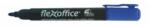 FlexOffice Marker permanent, 1, 5 mm, conic, FLEXOFFICE "PM03", albastru