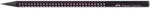 Faber-Castell Creion grafic, B, triunghiular, FABER-CASTELL, "Sparkle Midnight", negru/roz