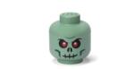 LEGO Cutie de depozitare, mică, cap, LEGO, Schelet Verde