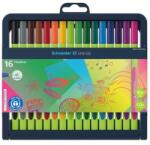 Schneider Set de căptușeli, 0, 4 mm, SCHNEIDER "Line-Up", 16 culori diferite, 16 buc