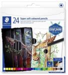 STAEDTLER Creioane colorate, set, hexagonale, STAEDTLER "149 C", 24 de culori diferite, 24 buc
