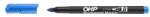 ICO Marker permanent, OHP, 2-3 mm, B, ICO, albastru
