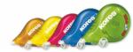 Kores Rolă corectoare, 4, 2 mm x 8 m, KORES "Scooter", amestec de culori, 8m