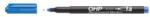 ICO Marker permanent, OHP, 0, 5 mm, F, ICO, albastru