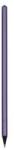 Art Crystella Creion, violet închis metalic, cu cristale SWAROVSKI® violet tanzanit, 14 cm, ART CRYSTELLA®