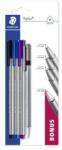 STAEDTLER Set instrumente de scris, mixt, 4 piese, STAEDTLER "Triplus® multi set 34P2", 4 buc