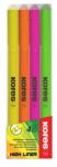 Kores Evidențiator, set, 0, 5-3, 5 mm, KORES, 4 culori diferite, 4 buc