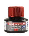 edding cerneală roșie edding BTK 25