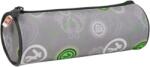 LEGO® Penar cilindric, cu fermoar, LEGO „Ninjago Maestrul Elemental al Energiei, gri, cu model Penar