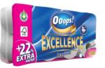 Ooops! Hârtie igienică, 3 straturi, rolă mică, 8 role, OOOPS "Excellence", 8 role