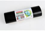 Mazzini Saci de gunoi, reciclați, 200 l, 10 buc, 100x120 cm, 30 , MAZZINI, negri, 10 buc