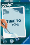 Ravensburger - CreArt pictura pe numere pentru copii Time to relax - RVSPBN23608 (RVSPBN23608)