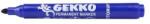Victoria Marker permanent, 1-3 mm, vârf conic, VICTORIA OFFICE "Gekko", albastru