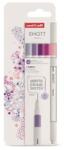 uni Set de ace de protecție, 0, 4 mm, UNI "Emott Floral", 5 culori diferite, 5 buc