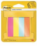 3M Semn de carte, hârtie, 4x50 coli, 15x50 mm, 3M POSTIT "Poptimistic", diverse culori, 200 coli