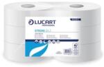 Lucart Hârtie igienică, 2 straturi, 185 m, diametru 23 cm, LUCART "Strong", alb optim, 6 role