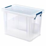 Fellowes Cutie de depozitare, 18, 5 l, FELLOWES, „ProStore, transparentă