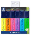 STAEDTLER Evidențiator, set, 1-5 mm, STAEDTLER "Textsurfer Classic 364", 6 culori diferite, 6 buc