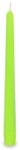 Wimex Lumânare conică galben-verde Ø23 x 245 mm 8h. [10 buc]